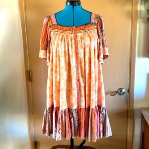 Boho style tunic dress